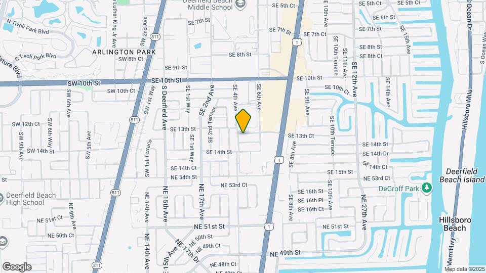 410 SE 13th Ct Mapa y Detalles de la Ubicación