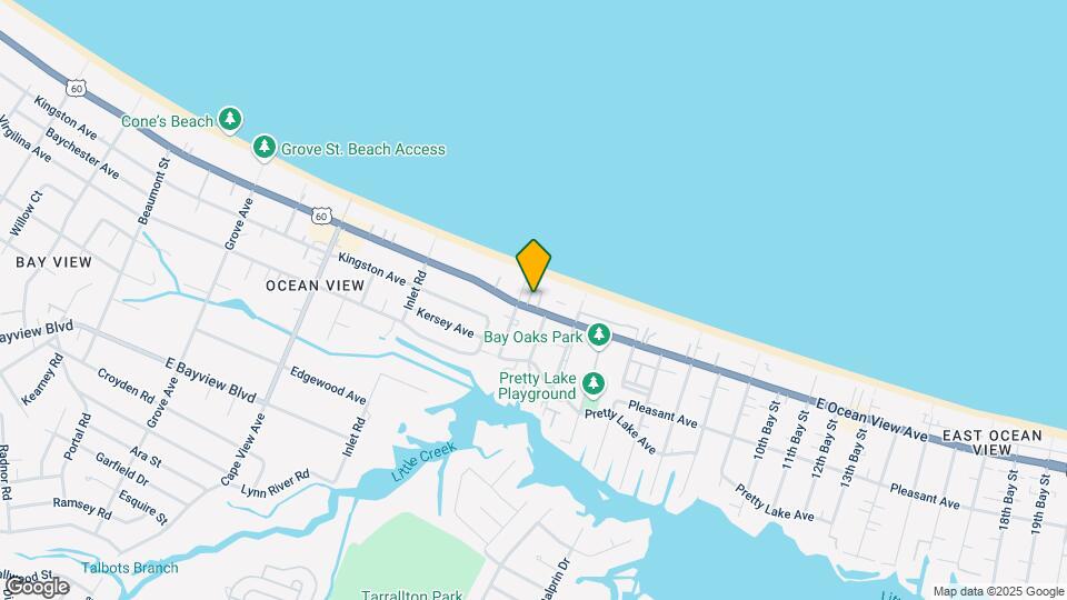 2100-22 E Ocean View Ave Map and Location Details