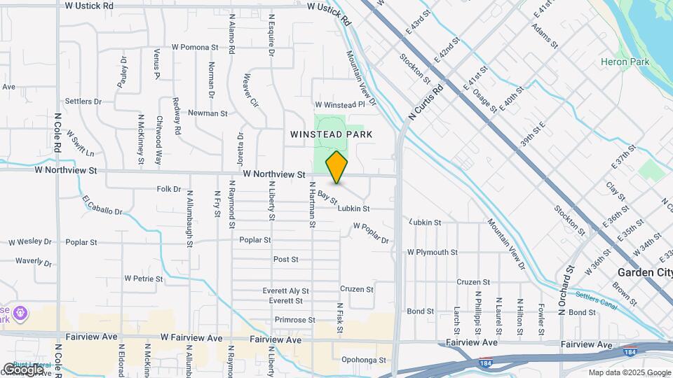 6021 Chestnut Dr Map and Location Details