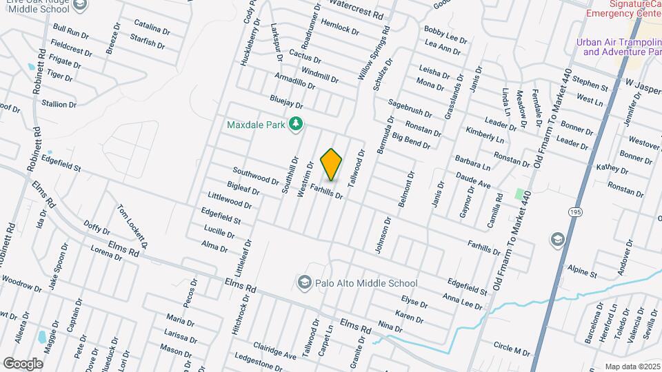 3207 Sungate Dr Map and Location Details