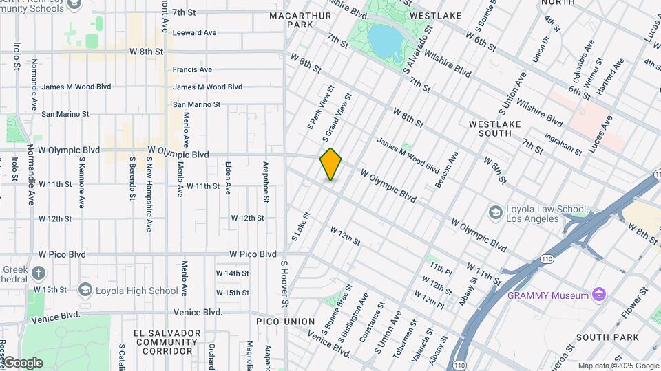 2121 W. 11th St. Apartments Map and Location Details
