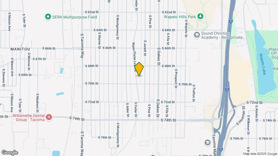 6835 S Clement Ave Map and Location Details