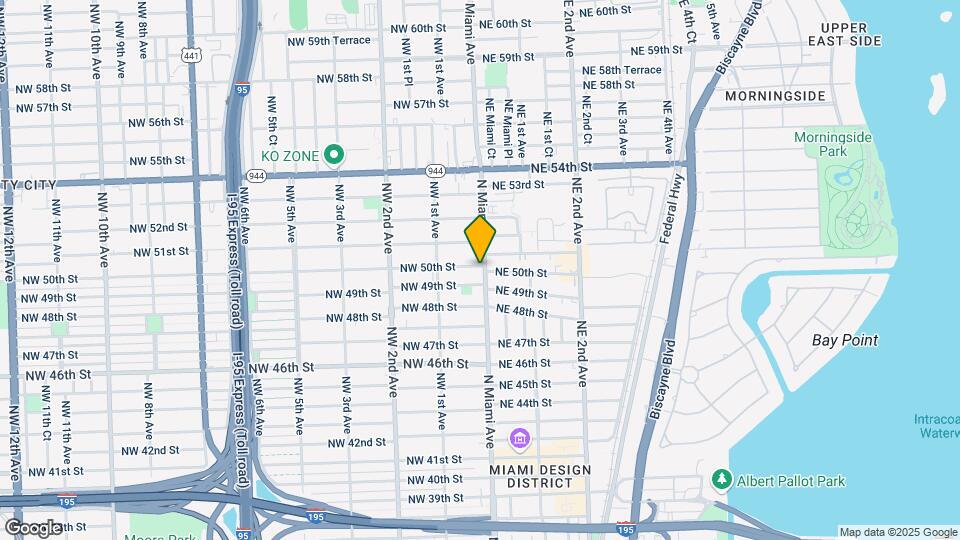 4950 N Miami Ave Map and Location Details