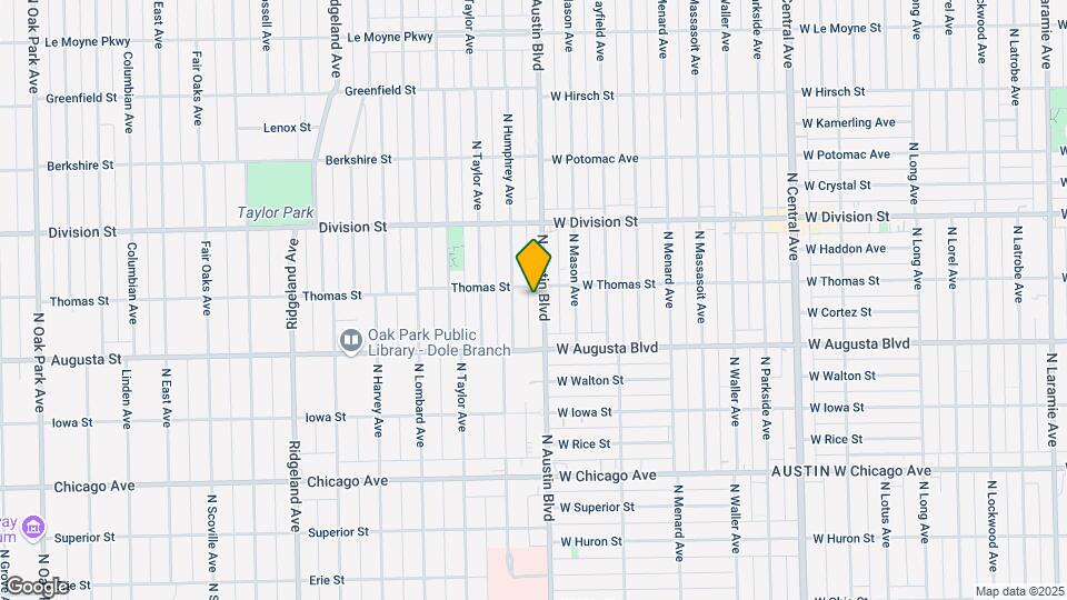 1040 N Austin Blvd Mapa y Detalles de la Ubicación