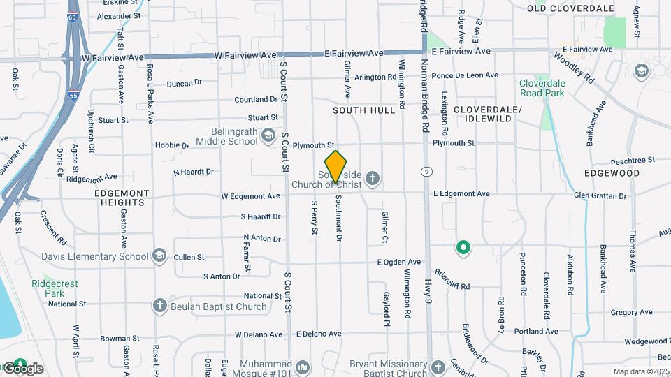 3398 Southmont Dr, Unit D Map and Location Details