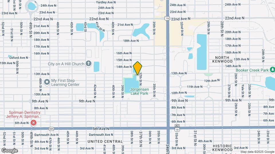 1200 37th St N Map and Location Details