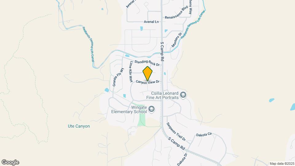 2362 Canyon Ct Map and Location Details