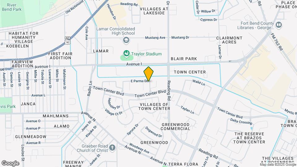 1204 Gerona Blvd Map and Location Details