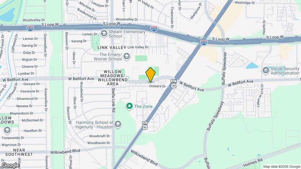 3702 Omeara Dr Map and Location Details