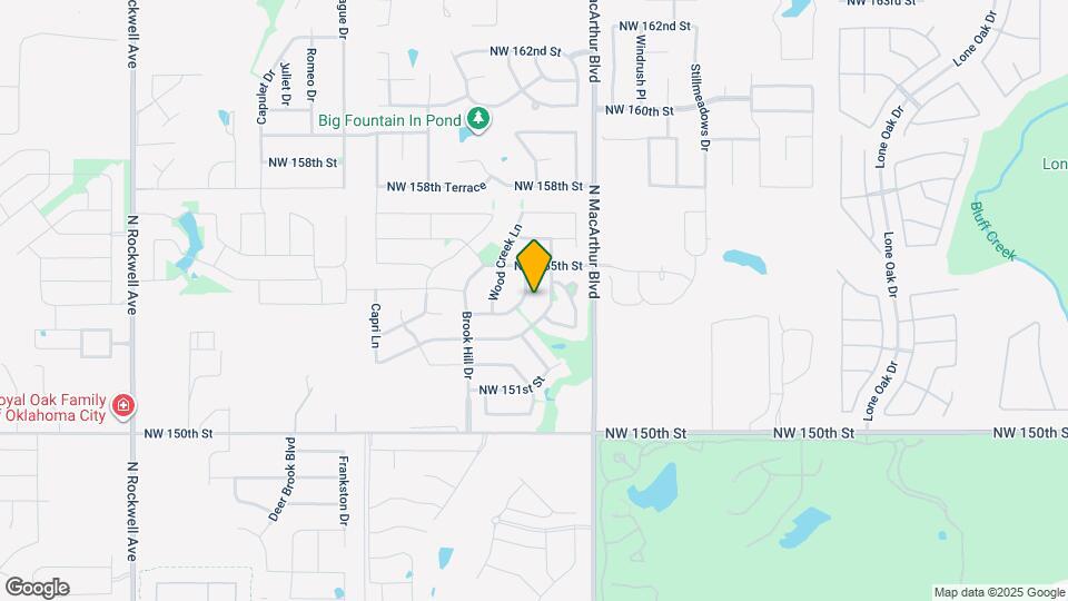 15512 Maple Ridge Ln Map and Location Details