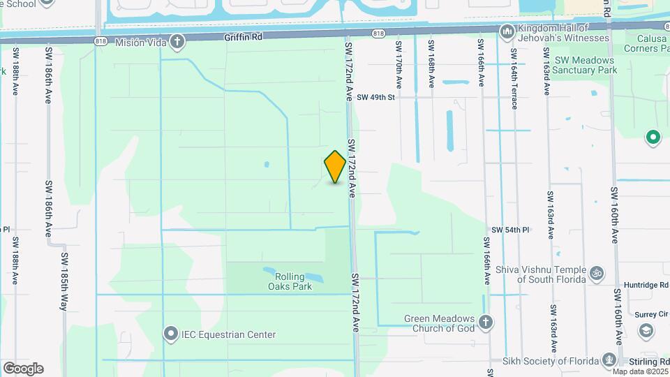 17250 SW 52nd Ct Mapa y Detalles de la Ubicación