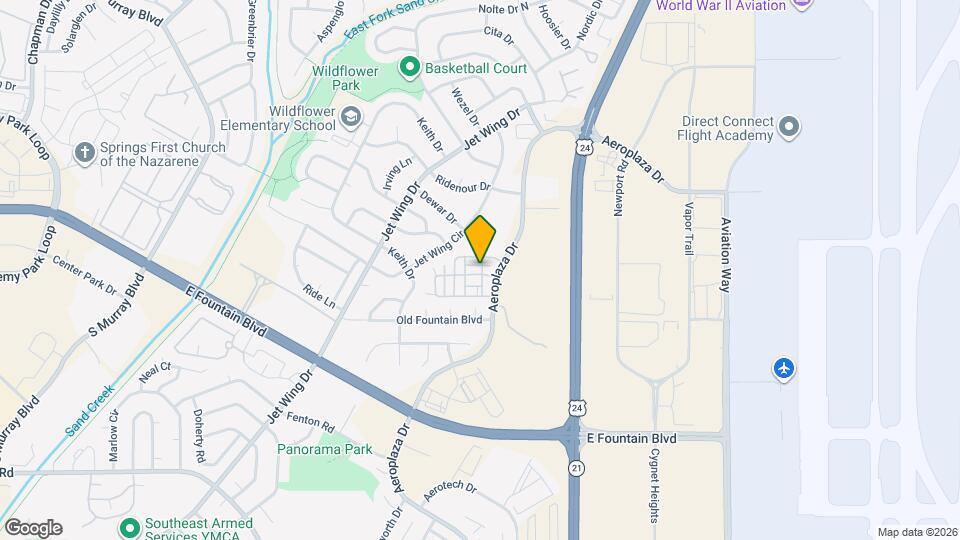 5198 Dovetail Ln Map and Location Details