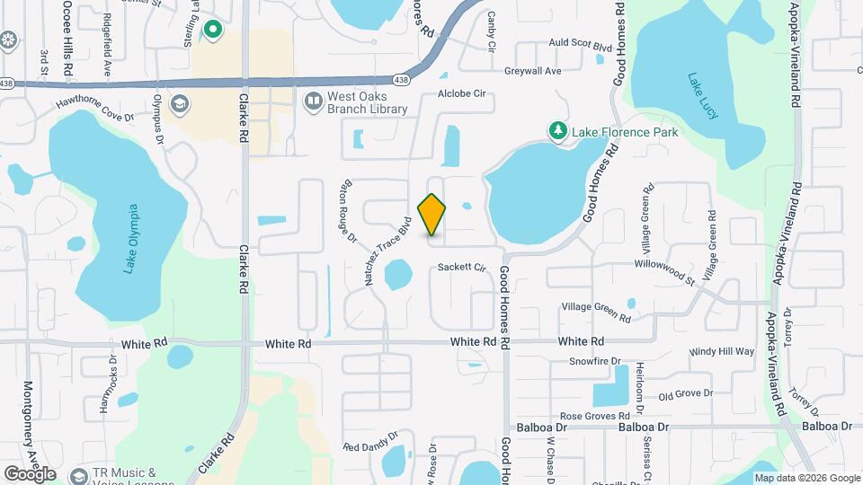 1791 Florence Vista Blvd Map and Location Details