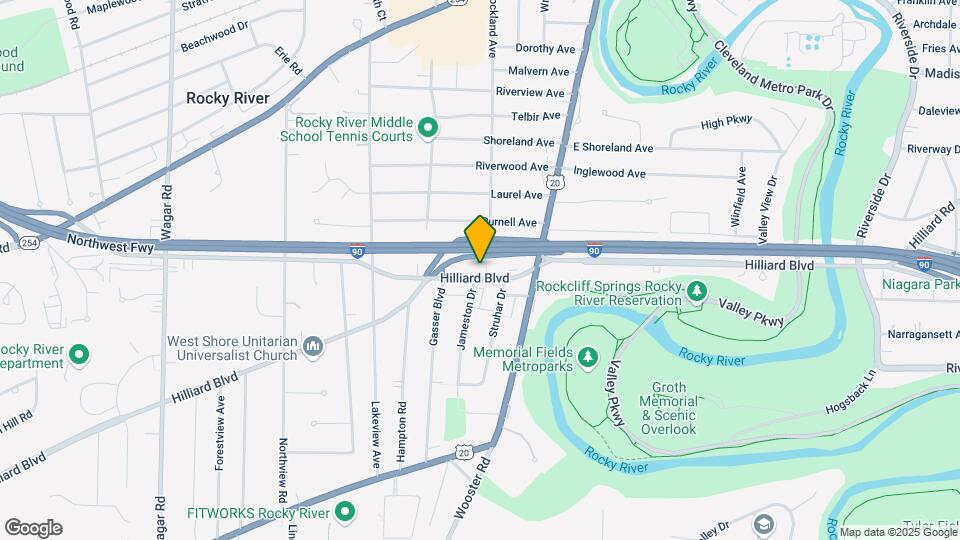 19560 Hilliard Blvd, Unit 1 Mapa y Detalles de la Ubicación