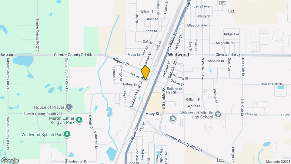 213 Dr M.L.K. Jr Ave Map and Location Details