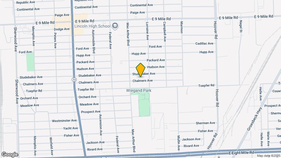 8679 Chalmers Ave Map and Location Details