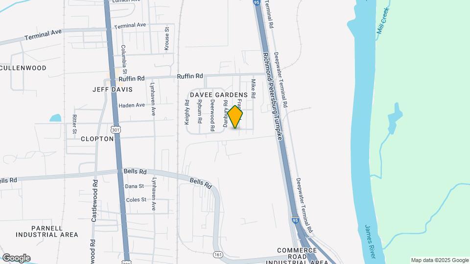 3419 Frank Rd Map and Location Details