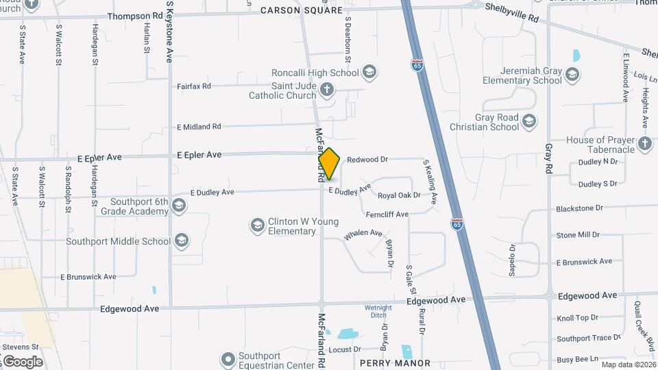 3210 E Dudley Ave Mapa y Detalles de la Ubicación