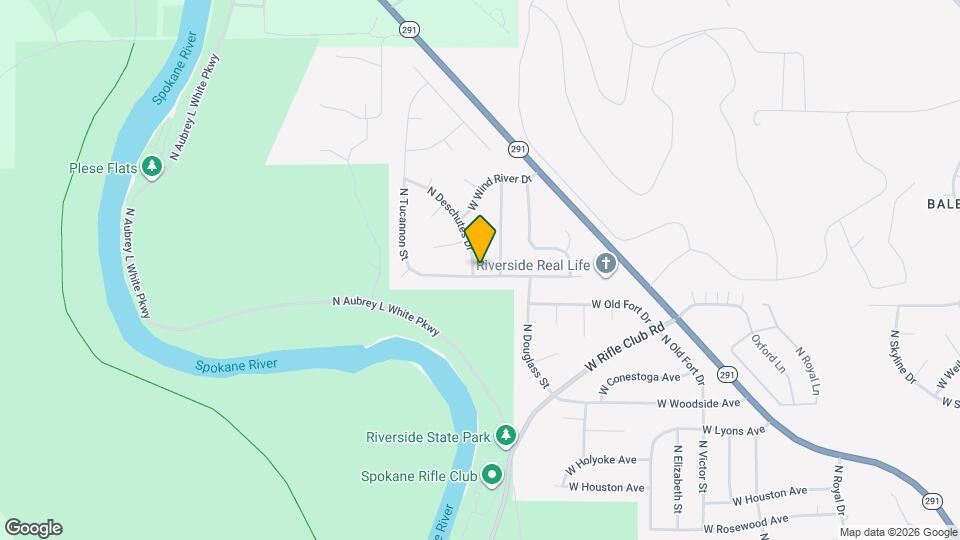 7104 N Deschutes Dr Map and Location Details