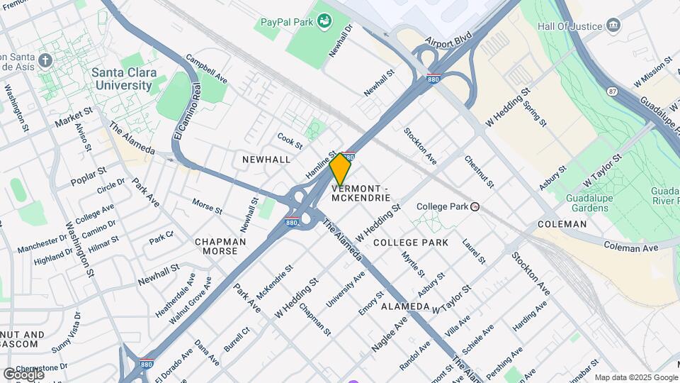 1022 Vermont St Mapa y Detalles de la Ubicación