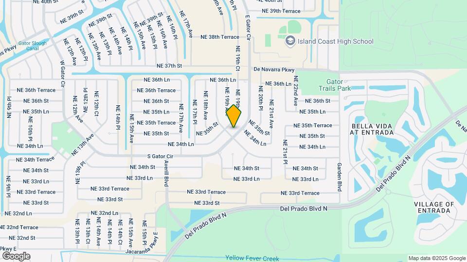 3424 E Gator Cir Map and Location Details