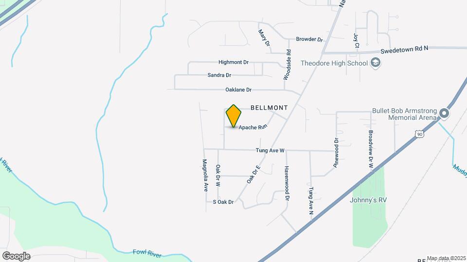 6681 Apache Run Map and Location Details