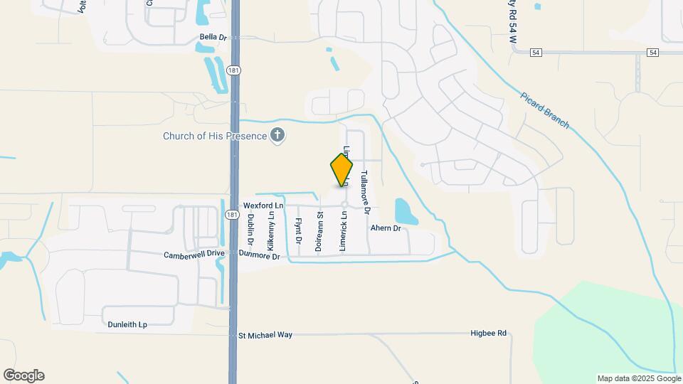 24015 Limerick Ln Map and Location Details