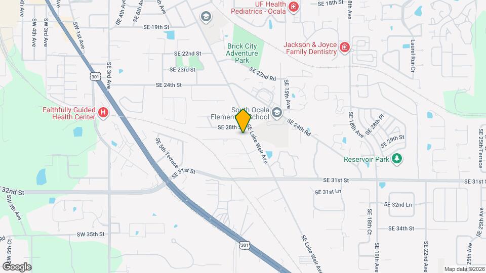 2801 SE 28th Rd Map and Location Details