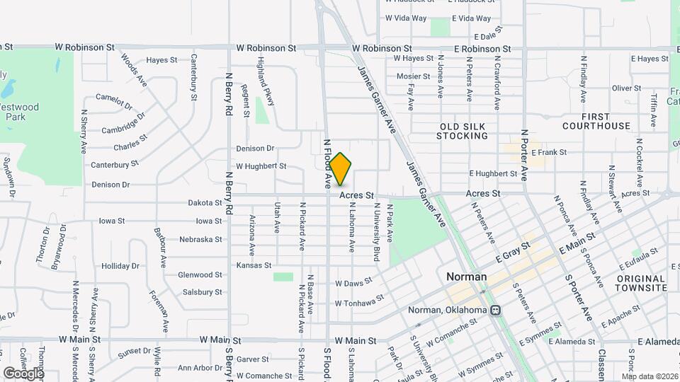 521 W Acres St Map and Location Details