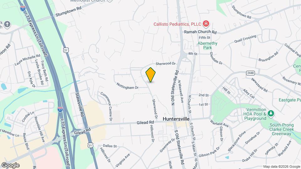 200 Sherwood Dr Mapa y Detalles de la Ubicación