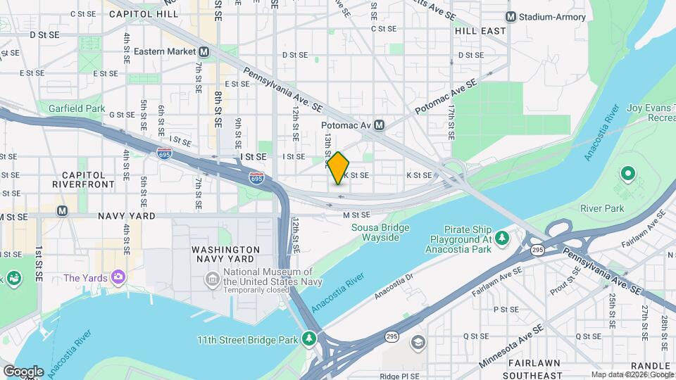 1310 L ST SE LLC Map and Location Details