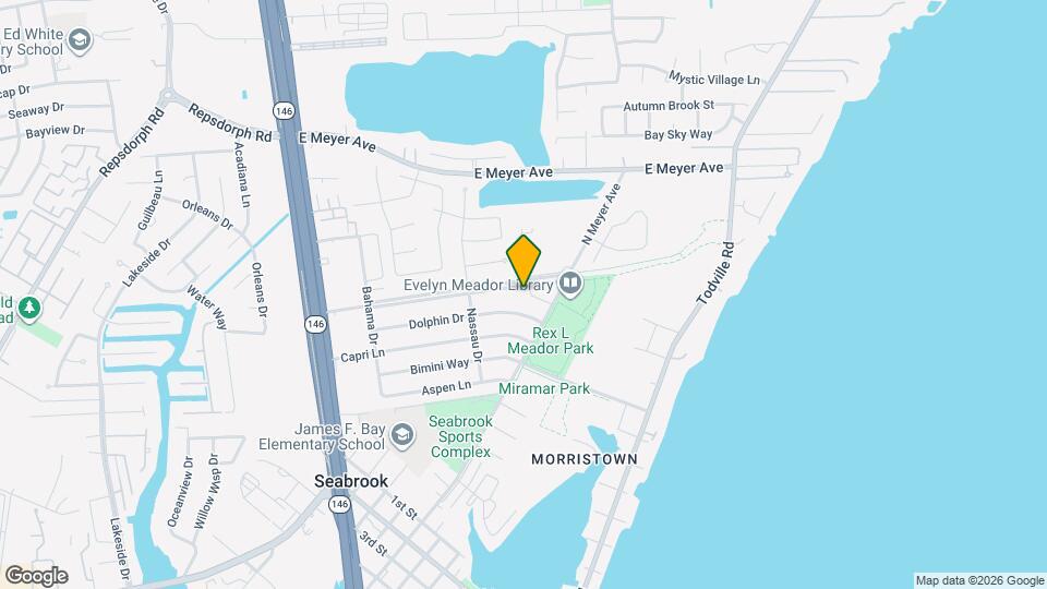 1705 Bayway Dr Mapa y Detalles de la Ubicación