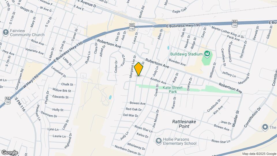 603 Bond St Map and Location Details