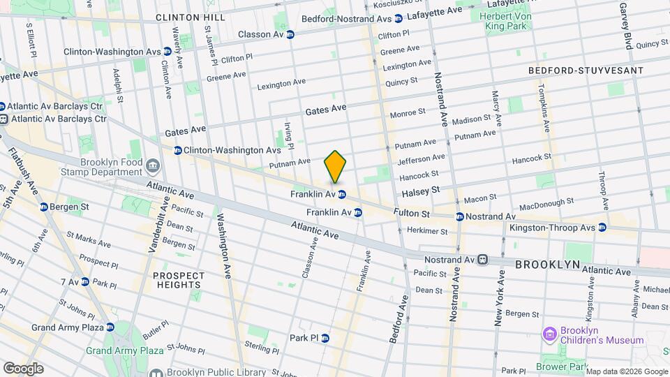 1109 Fulton St, Unit 3B Map and Location Details