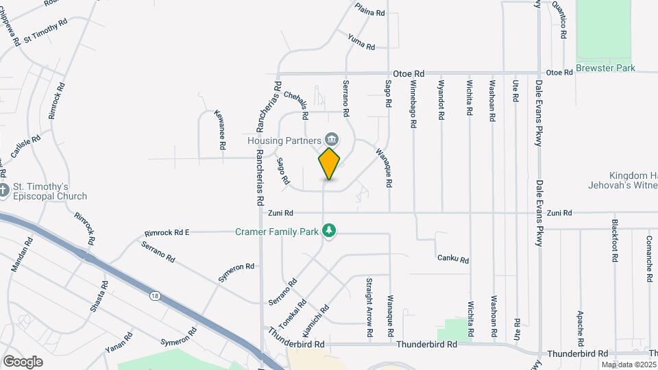 15761 Serrano Rd Map and Location Details
