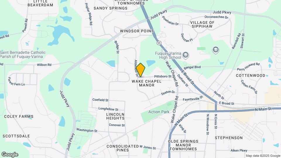 800 Pittsboro St Map and Location Details