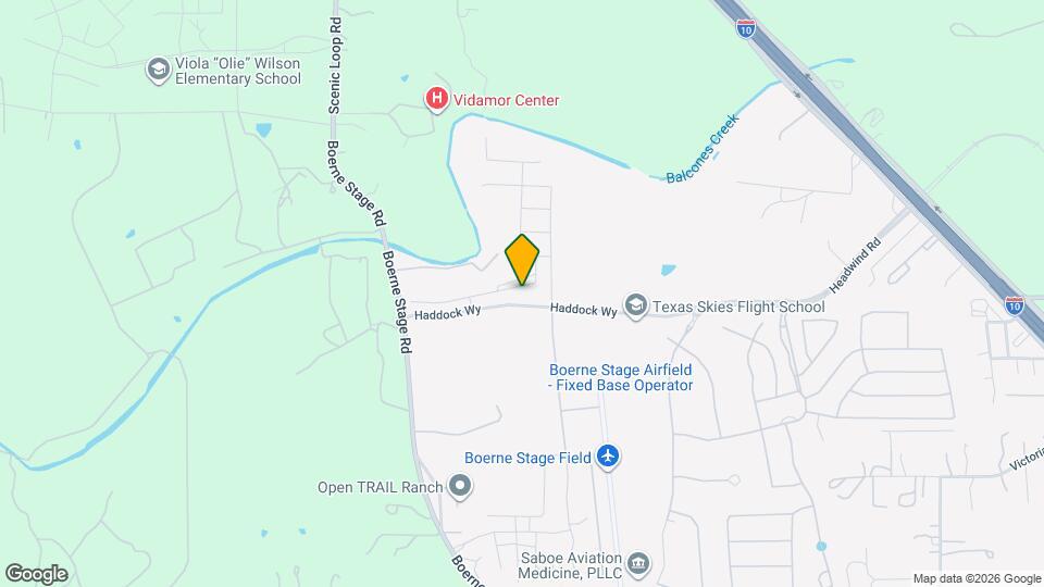 10616 Yellowtail Blvd Map and Location Details