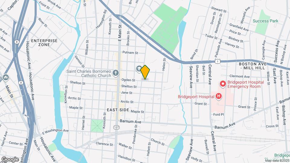 666 Ogden St Map and Location Details