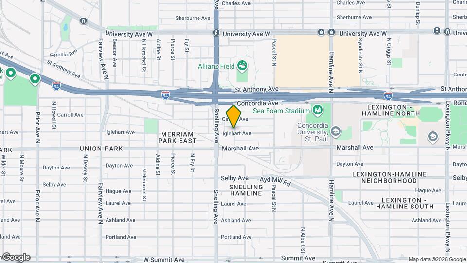 1543 Iglehart Ave Map and Location Details