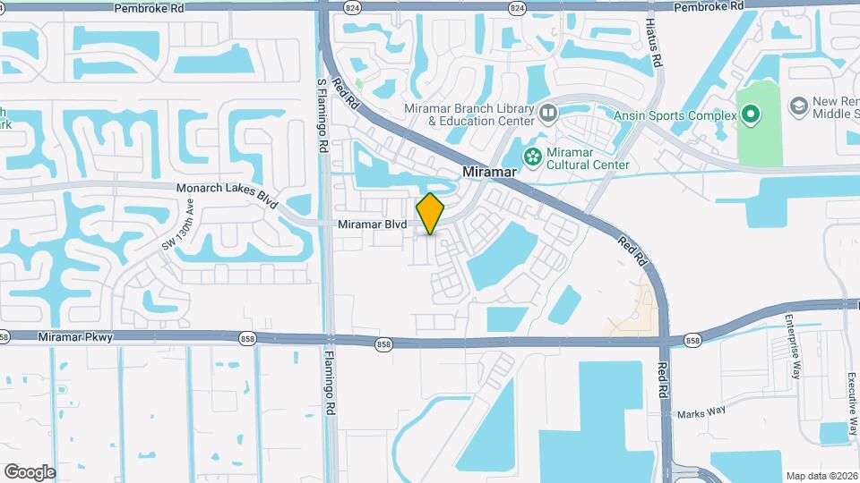 2631 SW 120th Terrace Map and Location Details