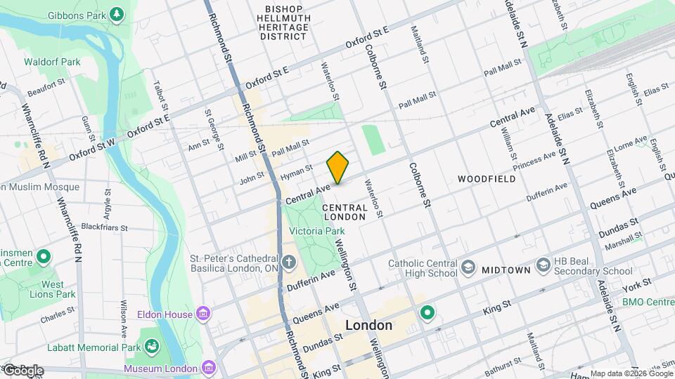 299 Central Ave Map and Location Details