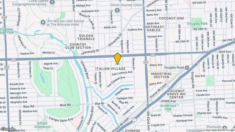 619 Altara Ave Map and Location Details