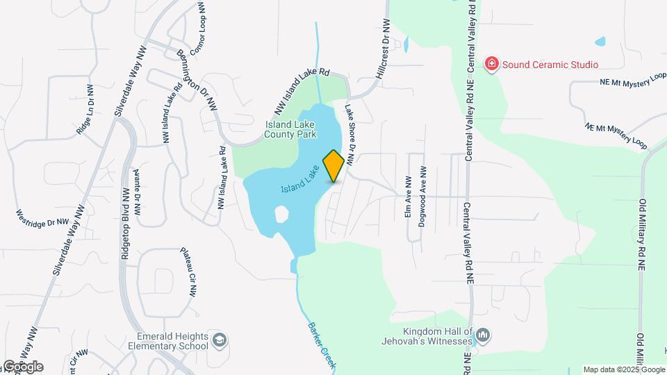 12995 Lake Shore Dr NW Map and Location Details