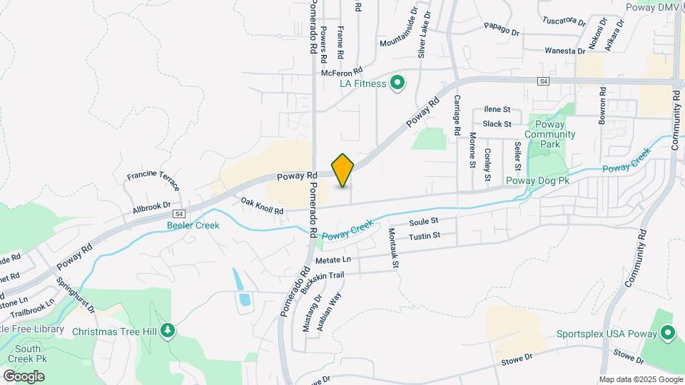 12502 Oak Knoll Rd Map and Location Details