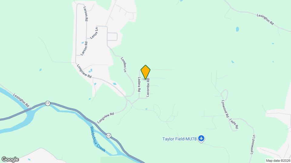 20901 Lacombe Rd Map and Location Details