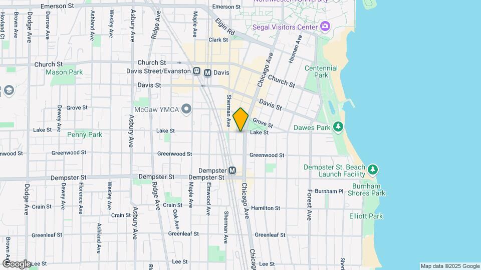 602 Lake St Map and Location Details