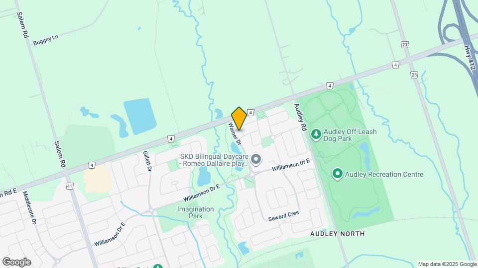 4 Tansley Crescent Map and Location Details