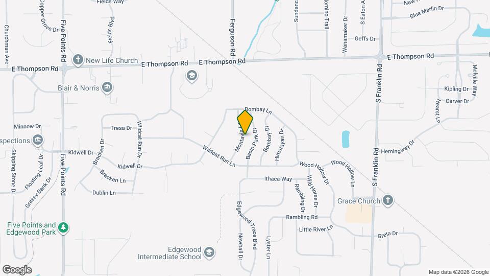 5325 Montavia Ln Map and Location Details