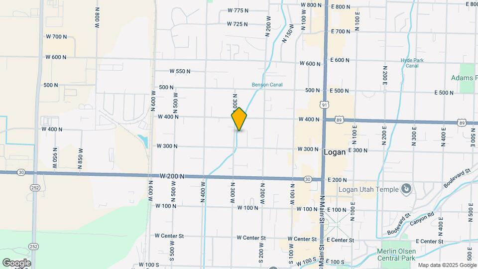 340 N 300 W Map and Location Details