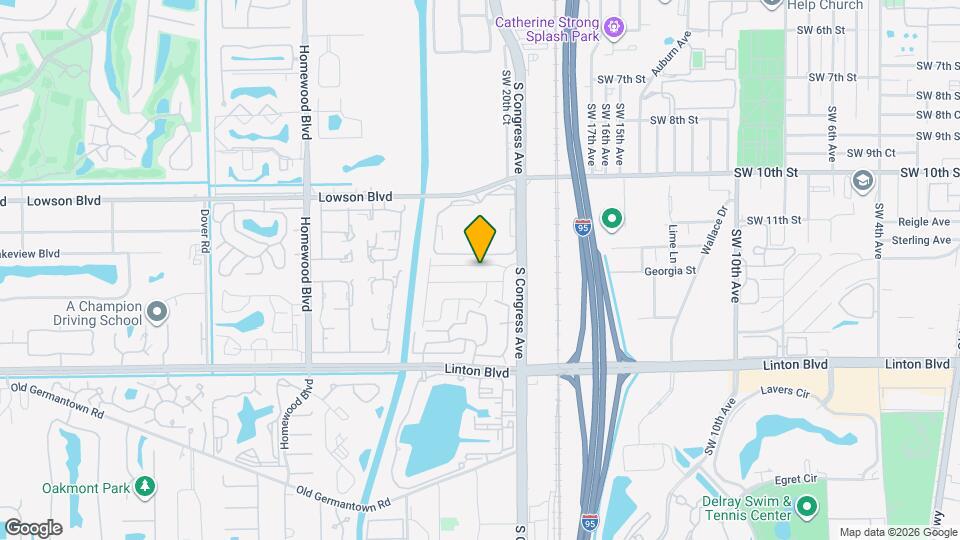 2038 SW 12th Ct Map and Location Details